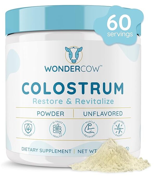 WONDERCOW Colostrum Supplement Powder for Gut Health