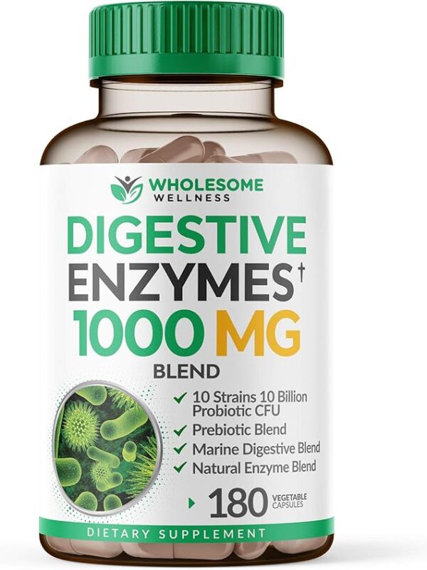 Wholesome Wellness Digestive Enzymes