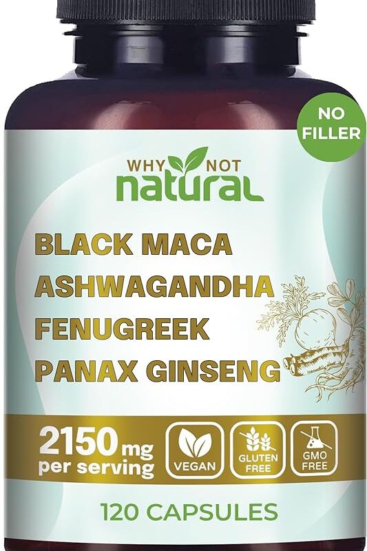 Why Not Natural 4-in-1 Organic Black Maca Root