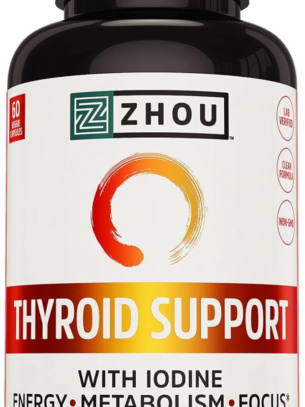 Zhou Thyroid Support Complex with Iodine Supplement