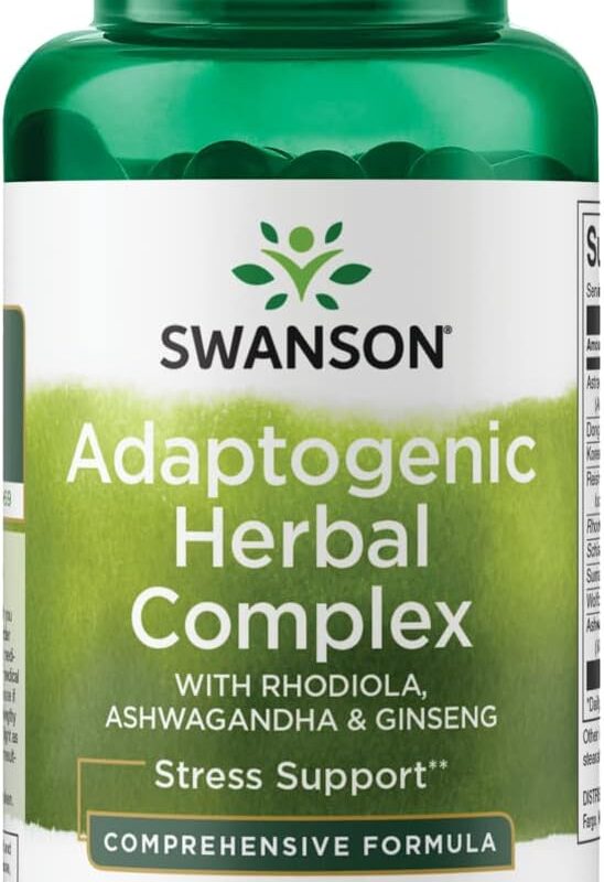 Swanson Rhodiola Ashwagandha Ginseng Complex