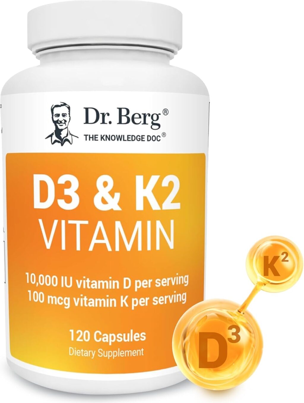 Dr. Berg Vitamin D3 K2 w/MCT Powder in pakistan