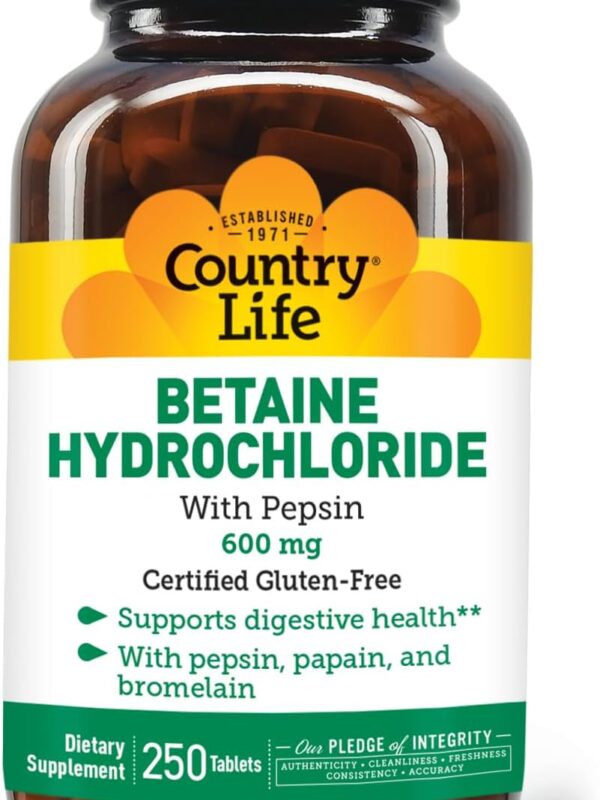 Country Life Betaine Hydrochloride supplement in pakistan