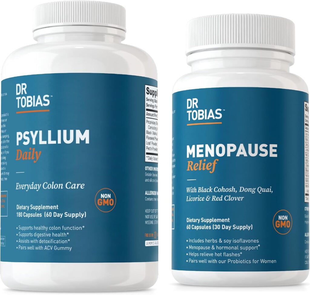 Dr. Tobias Menopause Relief and Psyllium Daily supplement in pakistan