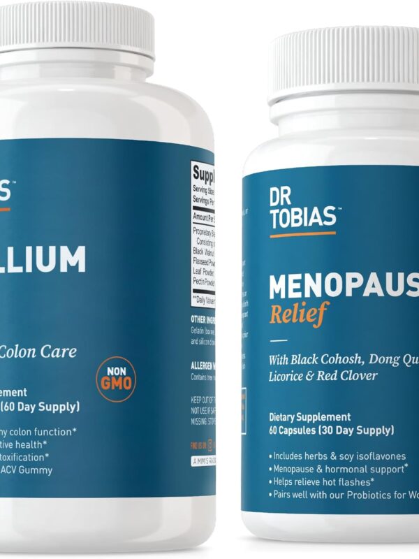 Dr. Tobias Menopause Relief and Psyllium Daily supplement in pakistan