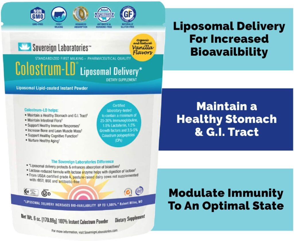 Colostrum LD Liposomal Delivery supplement in pakistan