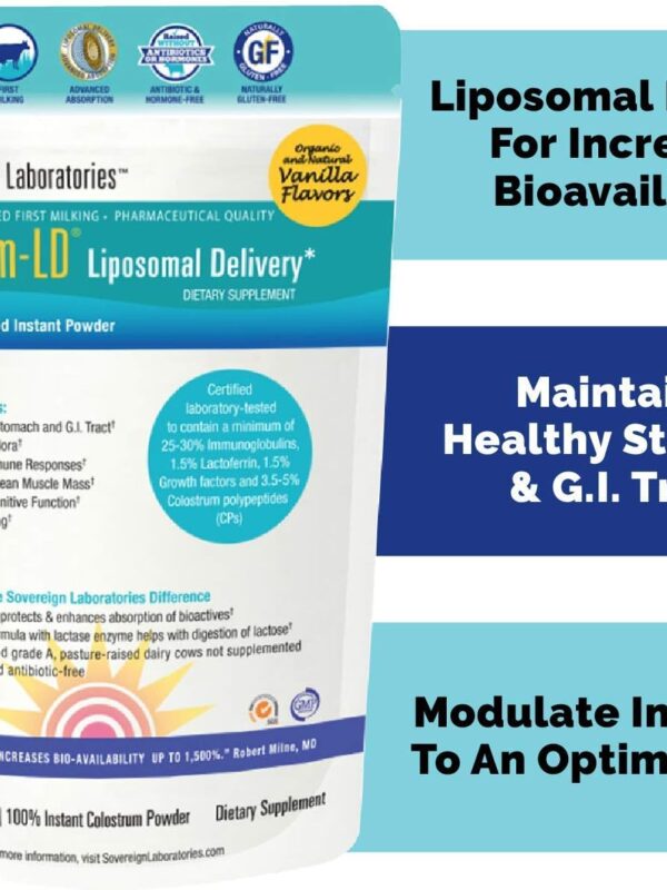 Colostrum LD Liposomal Delivery supplement in pakistan
