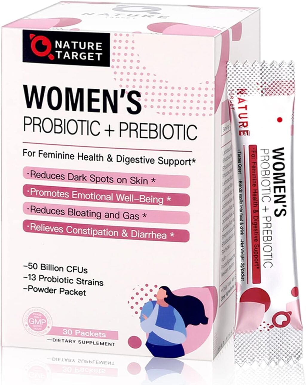 NATURE TARGET Probiotics for Women Probiotic Powder in pakistan