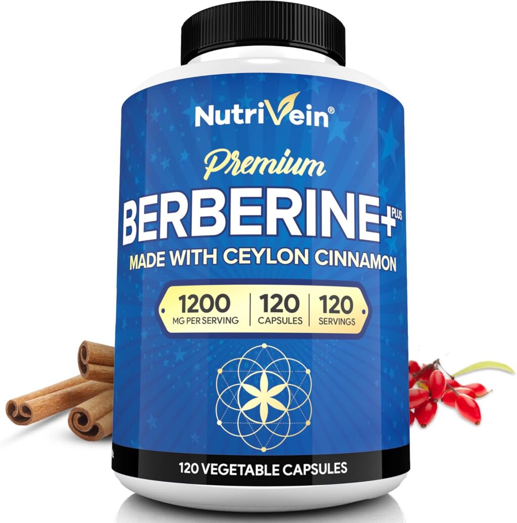 Nutrivein Premium Berberine HCL supplement in pakistan