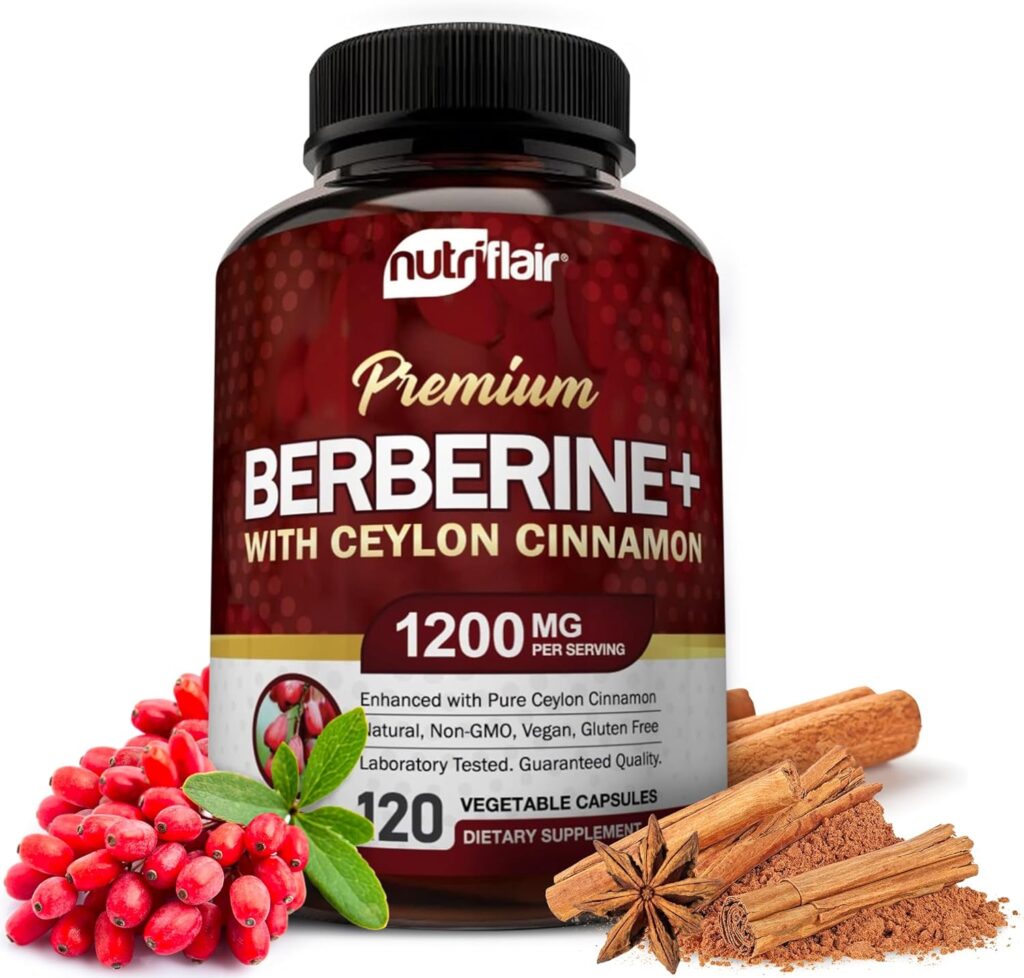 NutriFlair Premium Berberine HCL supplement in pakistan