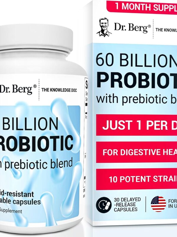 Dr. Berg 60 Billion Probiotic Supplement in pakistan