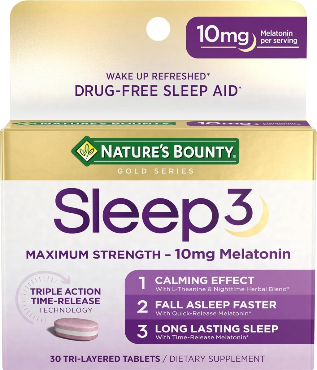 Nature's Bounty Melatonin Sleep3 Maximum Strength in pakistan