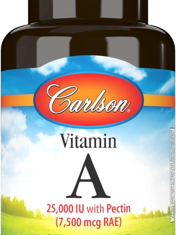 Carlson Labs Vitamin A with Pectin 25000 IU 100 Softgels in pakistan