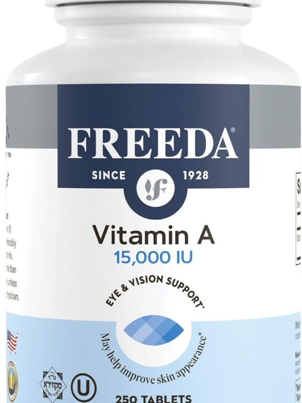 Freeda Kosher Vitamin A Palmitate supplement in pakistan