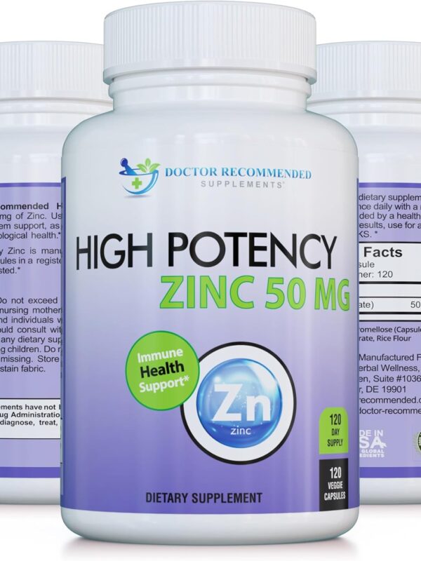 Zinc 50mg - Zinc Picolinate Immune Health Support Supplement in pakistan