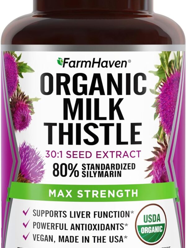 FarmHaven USDA Organic Milk Thistle Capsules in pakistan
