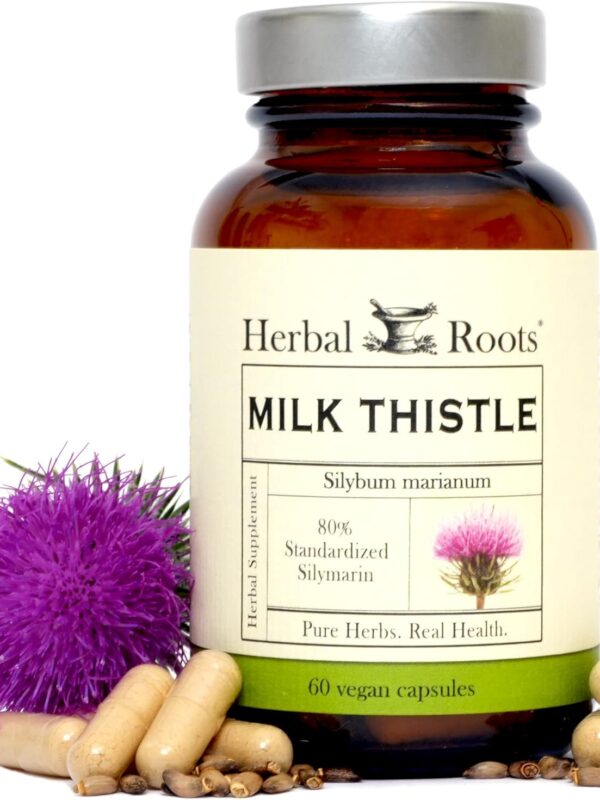 Herbal Roots Milk Thistle Capsules in pakistan