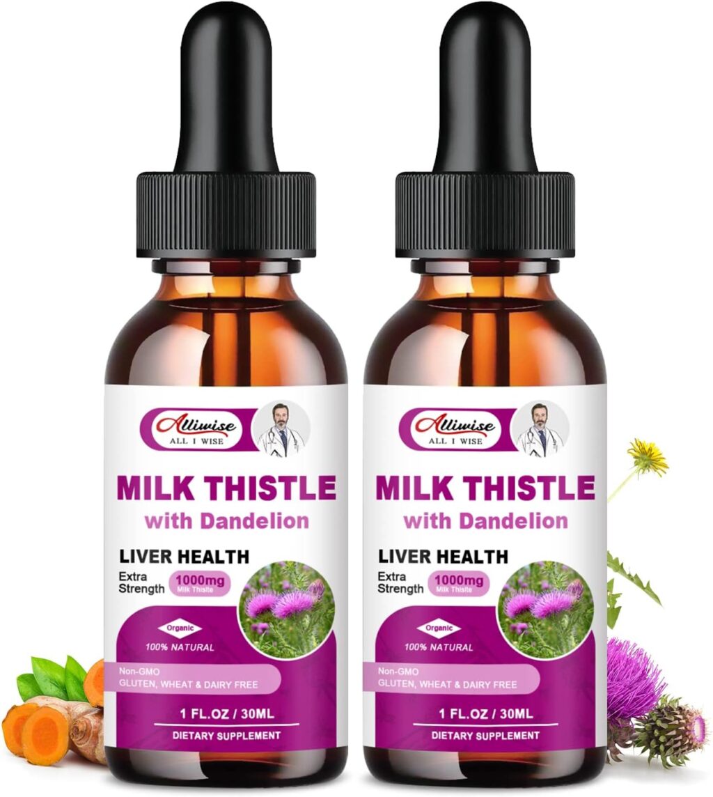 Liver Health Support Liquid 1000mg Milk Thistle in pakistan