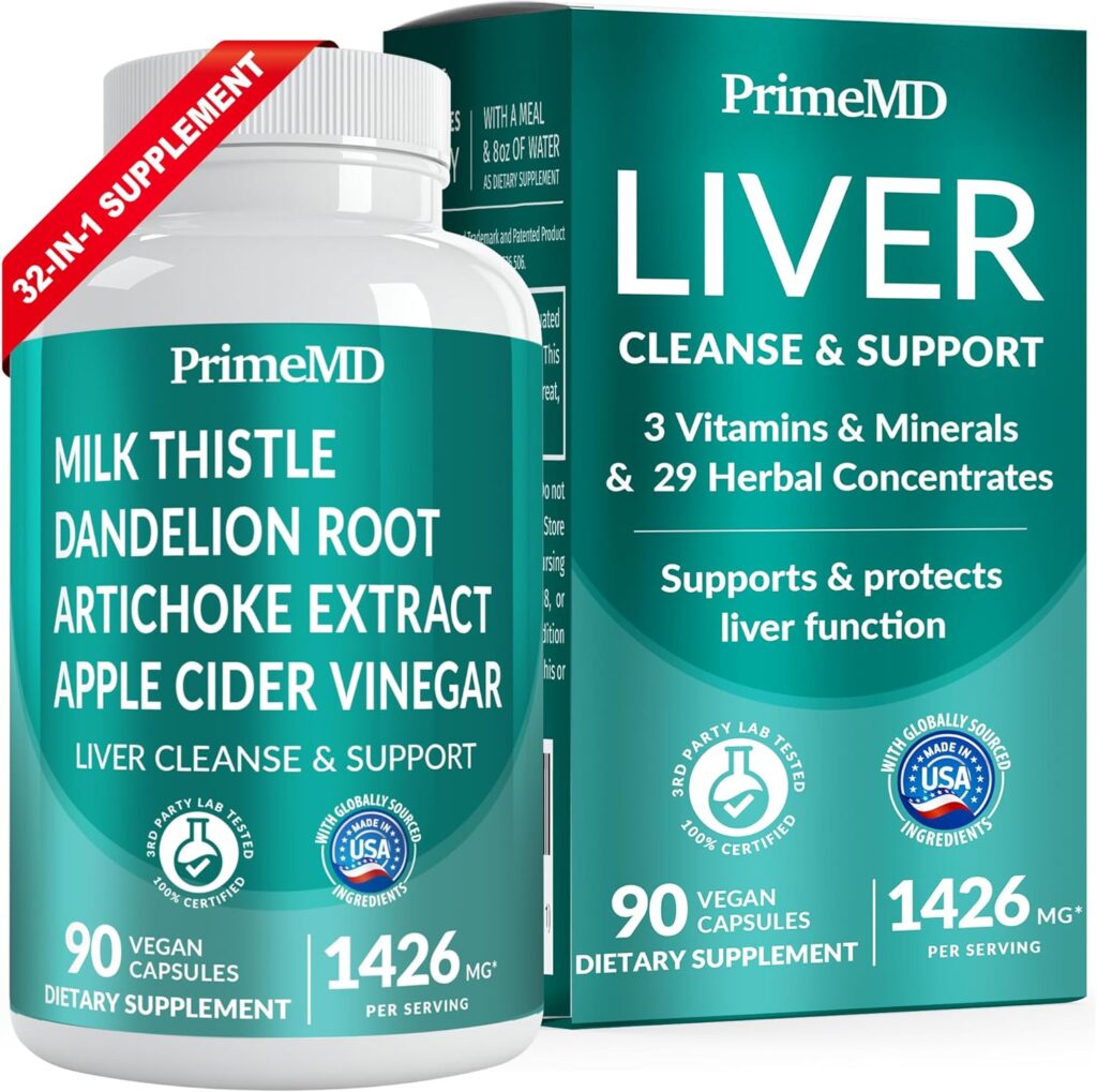 32-in-1 Liver Cleanse Detox & Repair with Milk Thistle supplement in pakistan