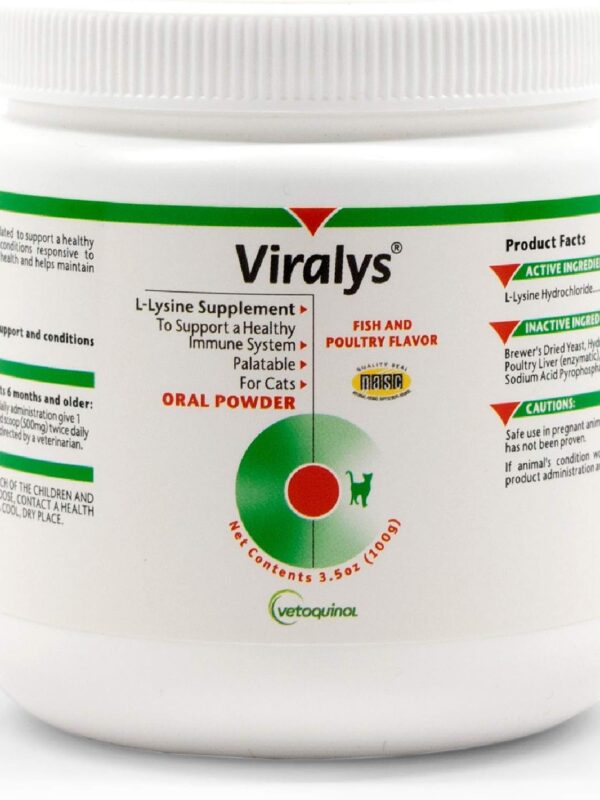 Vetoquinol Viralys L-Lysine Supplement in pakistan